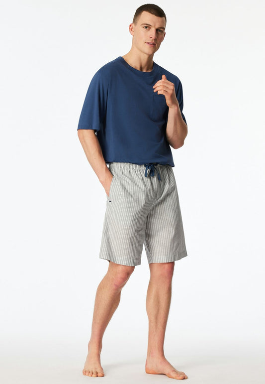 SCHIESSER Herren-Bermuda mit Streifen