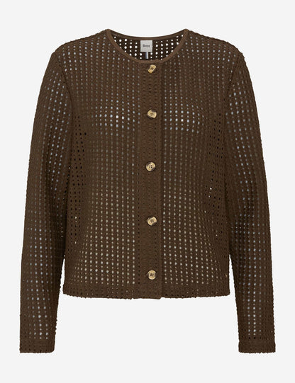 BRAX Crochet Strickjacke "Style Brenda L" 40