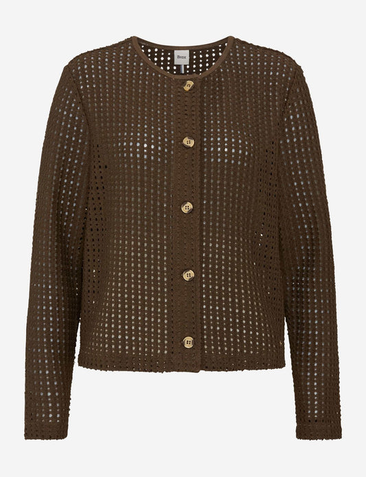 BRAX Crochet Strickjacke "Style Brenda L" 40