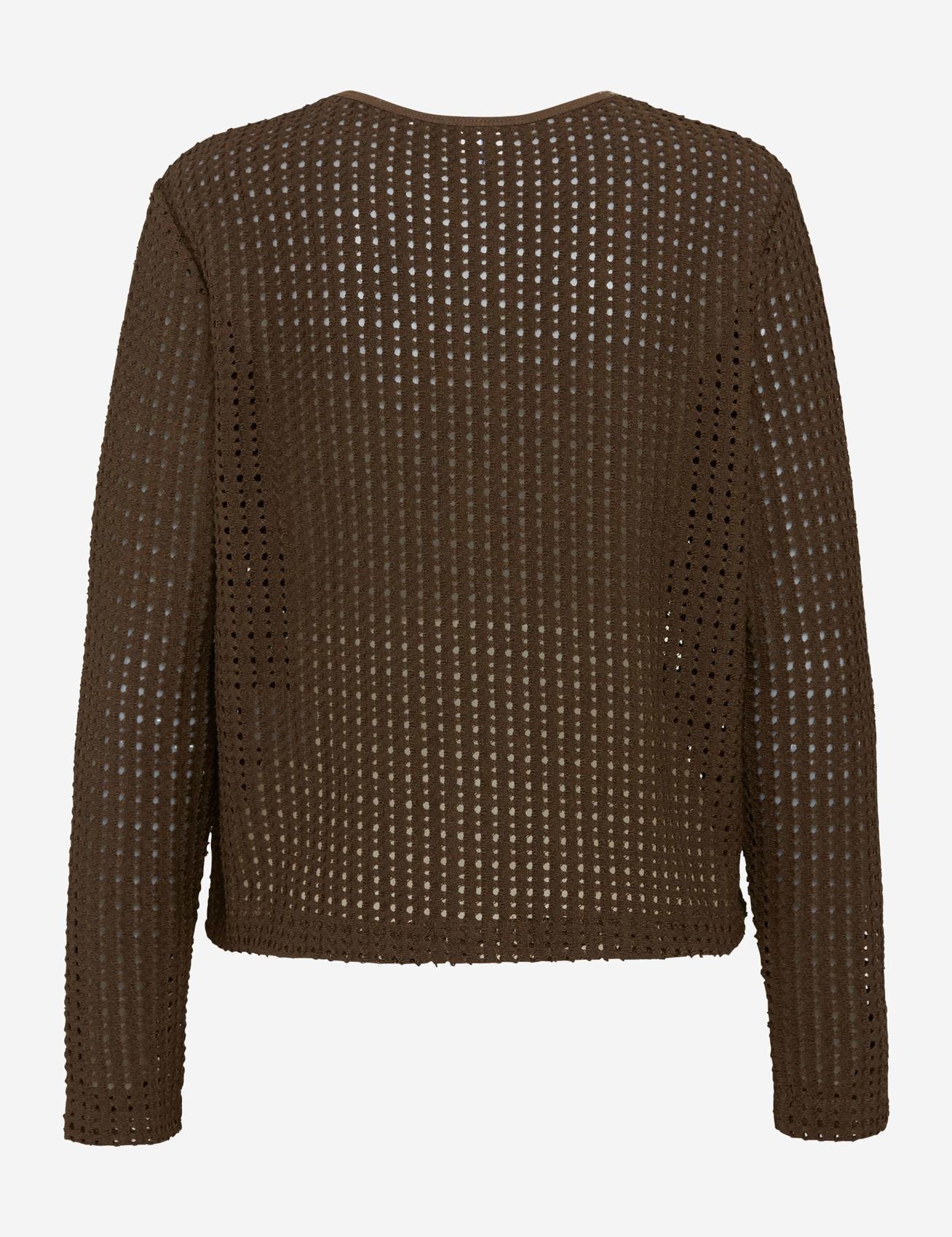 BRAX Crochet Strickjacke "Style Brenda L"