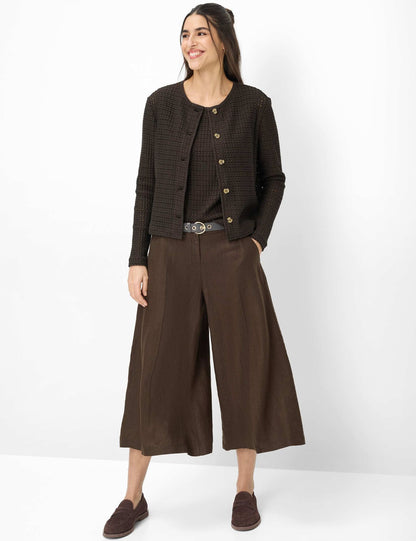 BRAX Crochet Strickjacke "Style Brenda L"