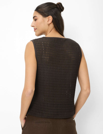 BRAX Crochet Top "Style Ina"