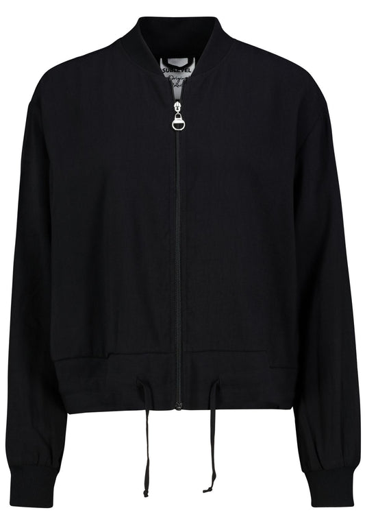 SUBLEVEL Damen, Jacke ungefüttert, black