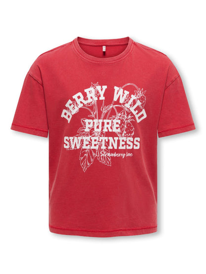 ONLY T-Shirt mit Motivprint 158 164
