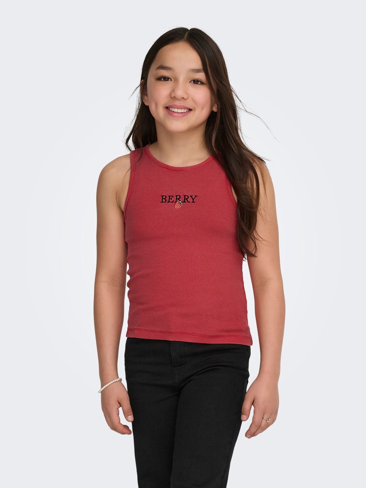 ONLY KOGJILLY EMB WASHED TANK TOP JRS