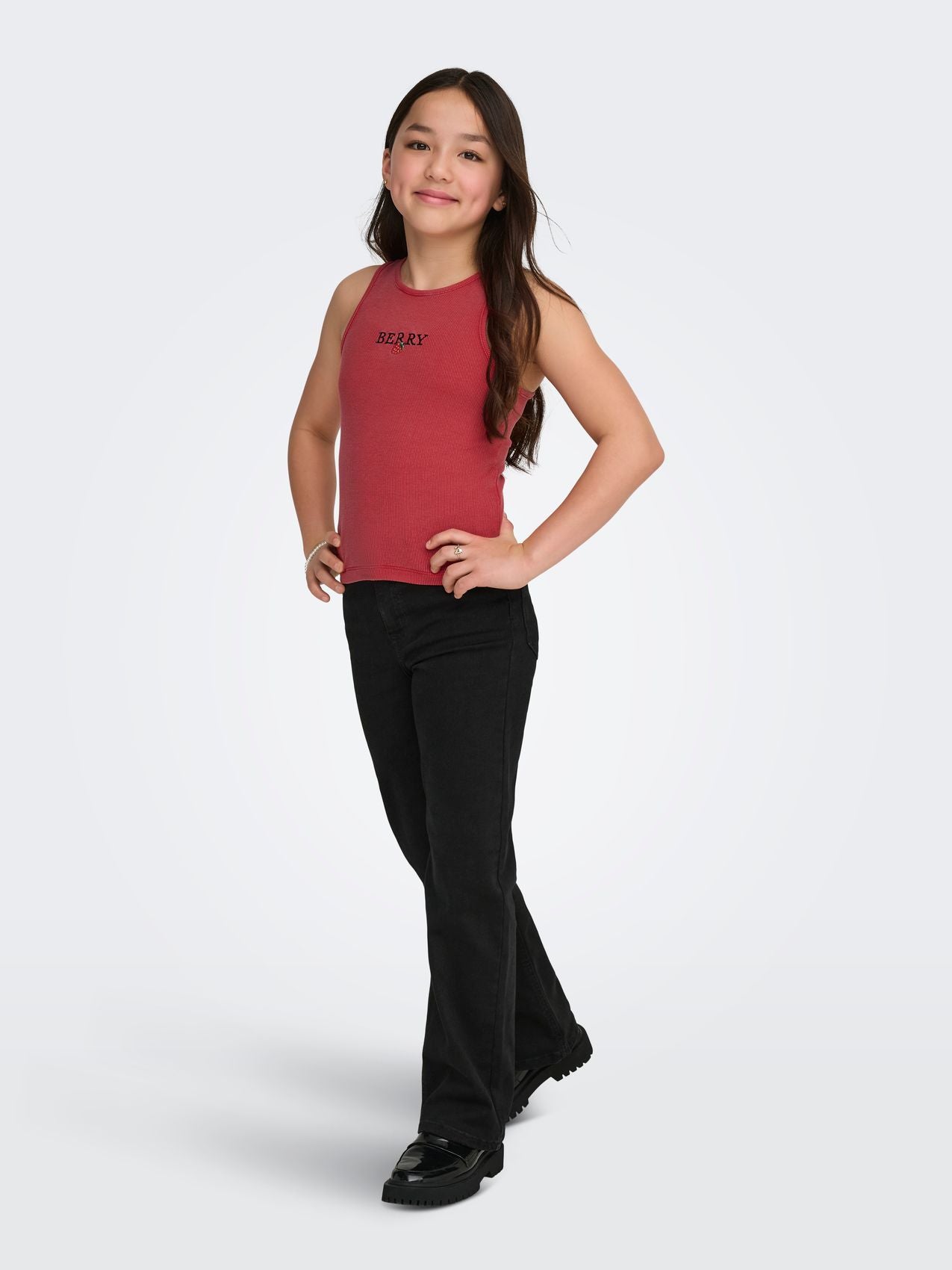 ONLY KOGJILLY EMB WASHED TANK TOP JRS