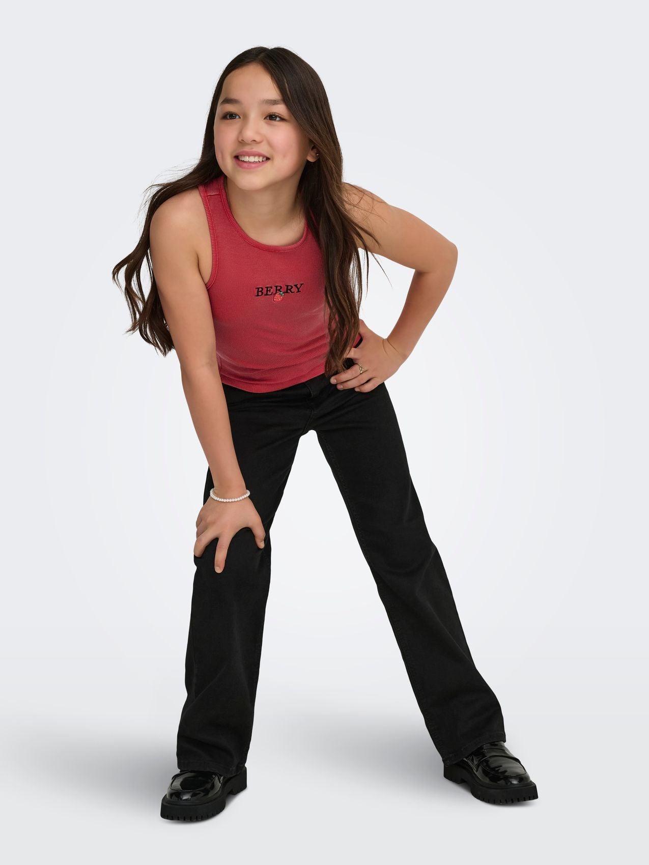 ONLY KOGJILLY EMB WASHED TANK TOP JRS