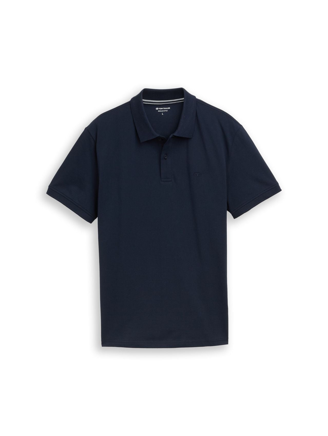 TOM TAILOR Piqué Poloshirt mit Logo-Stickerei S