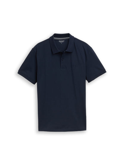 TOM TAILOR Piqué Poloshirt mit Logo-Stickerei S