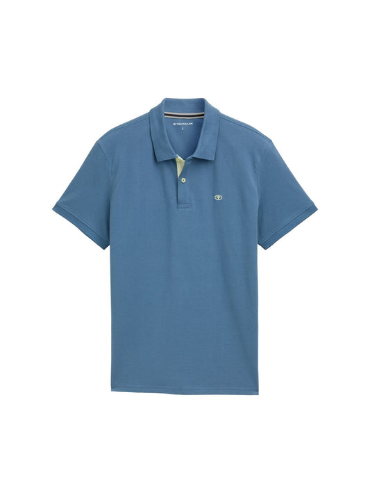 TOM TAILOR Piqué Poloshirt mit Logo-Stickerei
