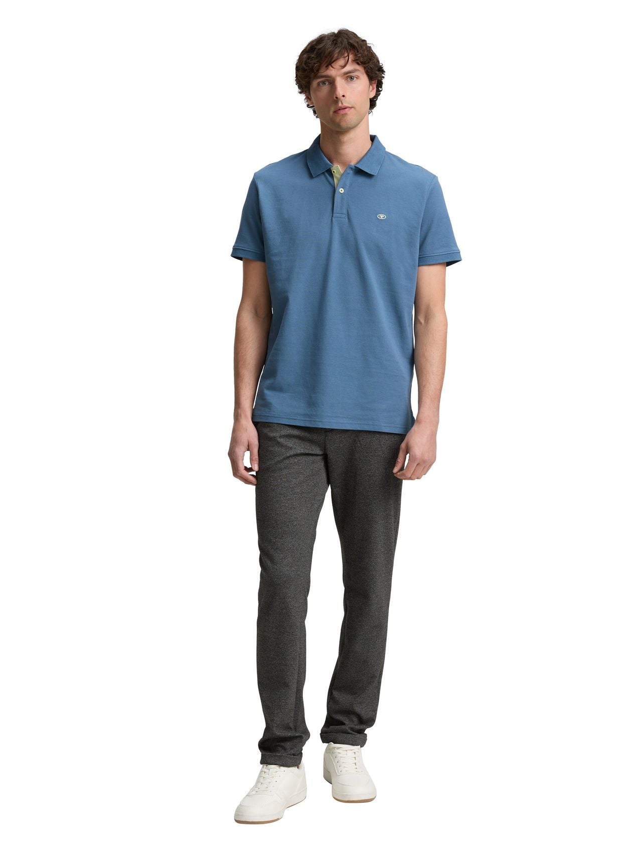 TOM TAILOR Piqué Poloshirt mit Logo-Stickerei