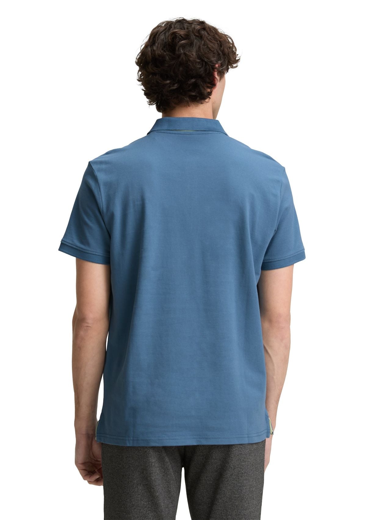 TOM TAILOR Piqué Poloshirt mit Logo-Stickerei