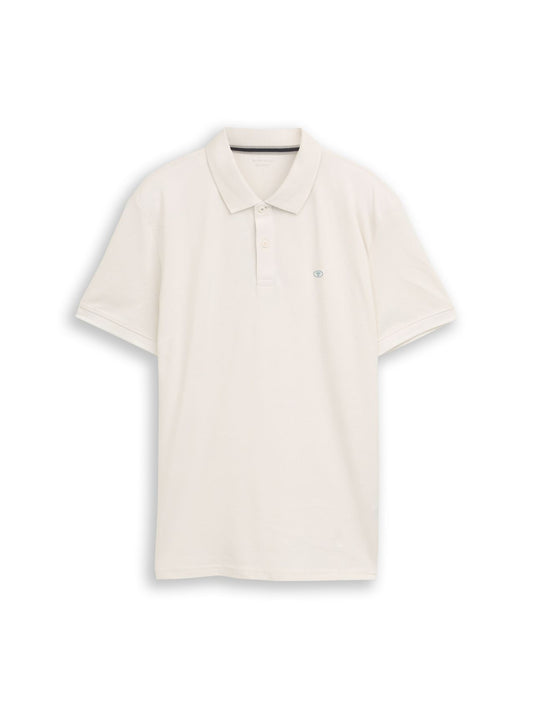 TOM TAILOR Piqué Poloshirt mit Logo-Stickerei M