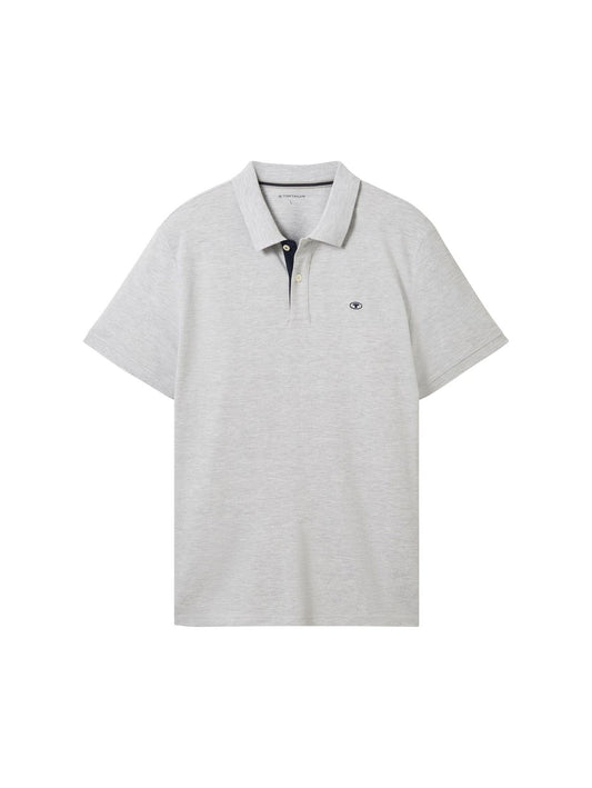 TOM TAILOR Piqué Poloshirt mit Logo-Stickerei