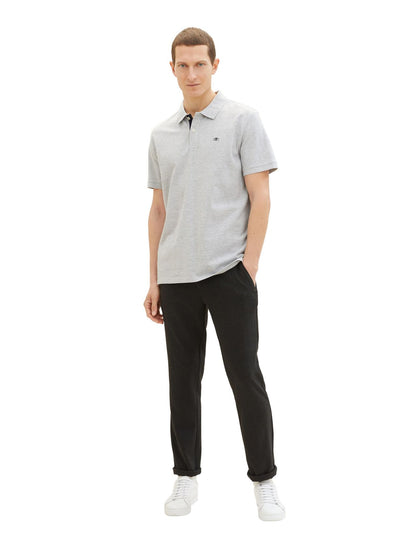 TOM TAILOR Piqué Poloshirt mit Logo-Stickerei