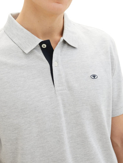 TOM TAILOR Piqué Poloshirt mit Logo-Stickerei