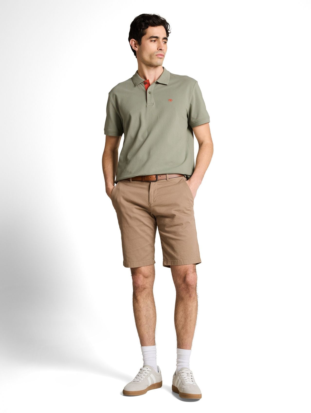 TOM TAILOR Piqué Poloshirt mit Logo-Stickerei