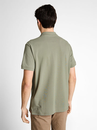 TOM TAILOR Piqué Poloshirt mit Logo-Stickerei