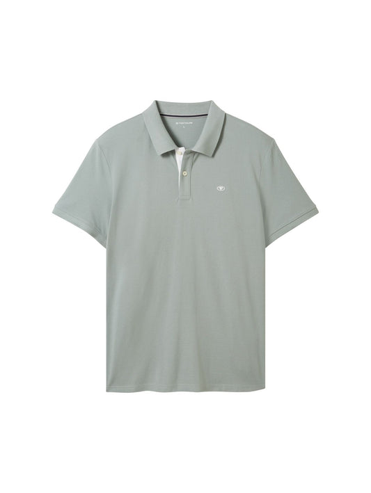 TOM TAILOR Piqué Poloshirt mit Logo-Stickerei