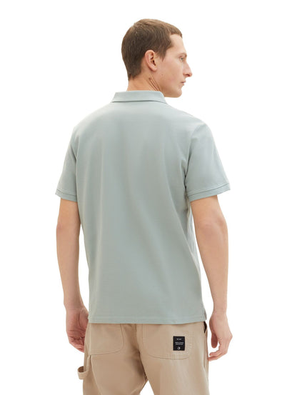 TOM TAILOR Piqué Poloshirt mit Logo-Stickerei
