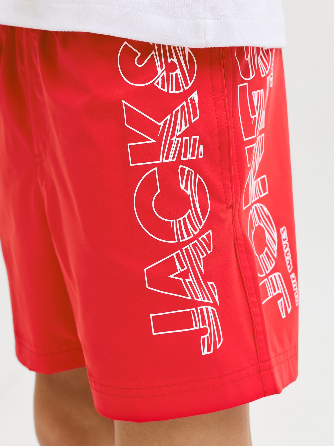 JPSTMAUI WAVE LOGO SWIM SHORTS SN JNR