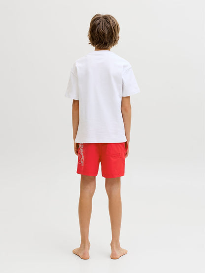 JPSTMAUI WAVE LOGO SWIM SHORTS SN JNR