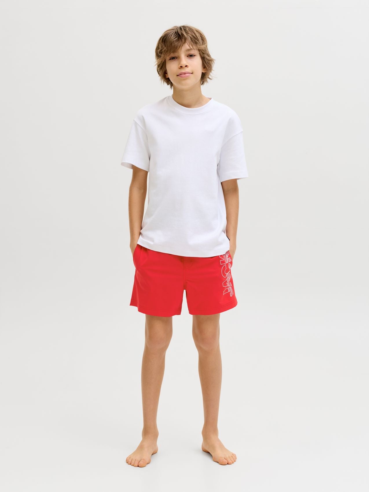 JPSTMAUI WAVE LOGO SWIM SHORTS SN JNR