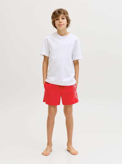JPSTMAUI WAVE LOGO SWIM SHORTS SN JNR
