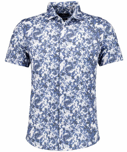 RAGMAN Softknit-Hemd mit Print, kurzarm XXL