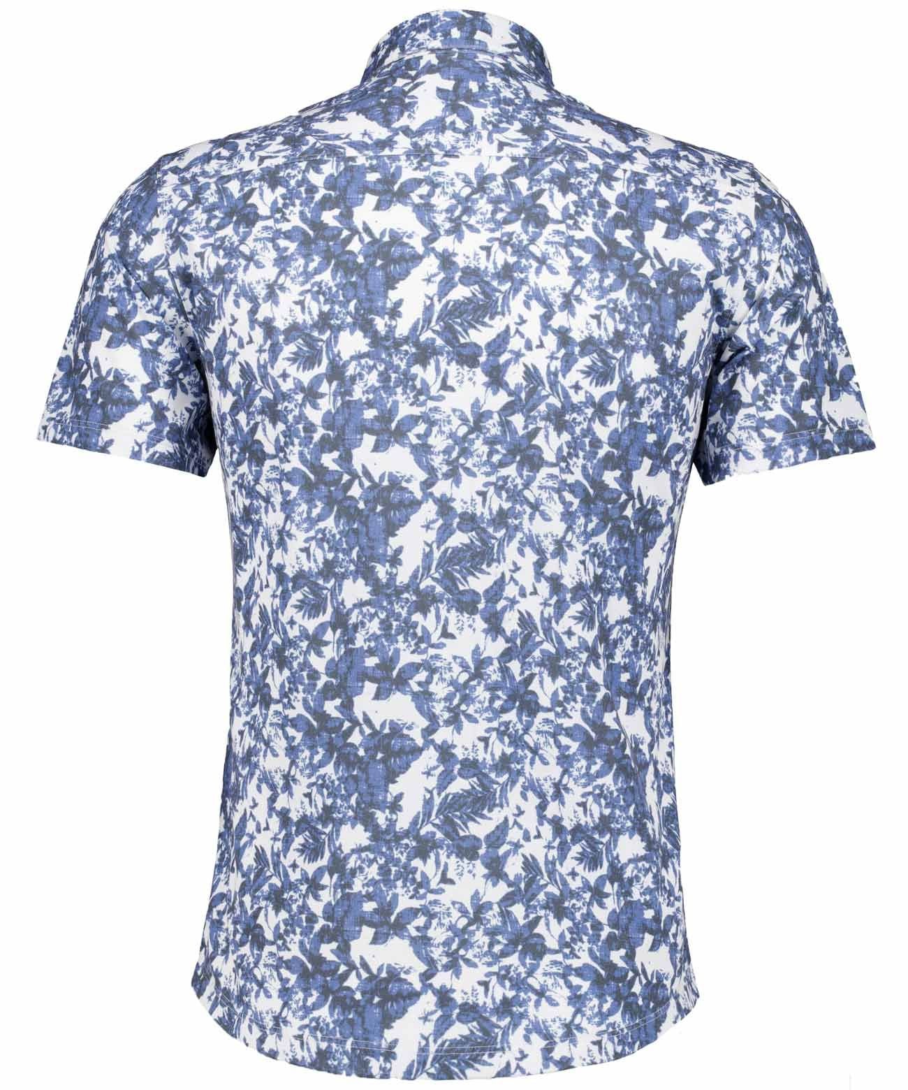 RAGMAN Softknit-Hemd mit Print, kurzarm