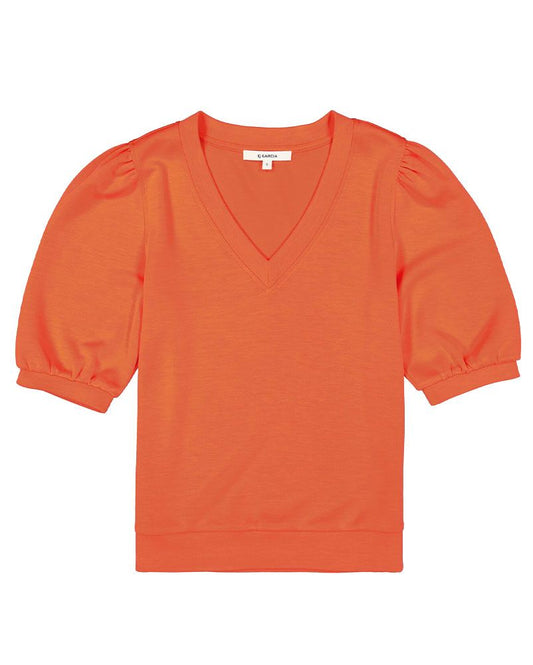 GARCIA T-Shirt mit Puffärmeln