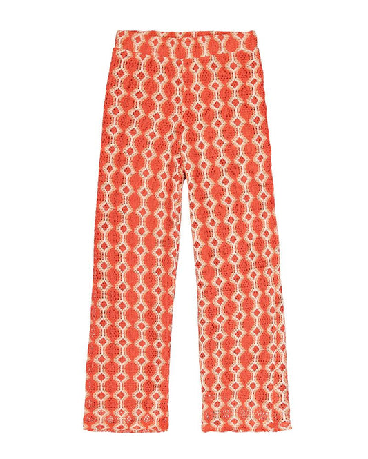GARCIA Strukturierte Häkelhose