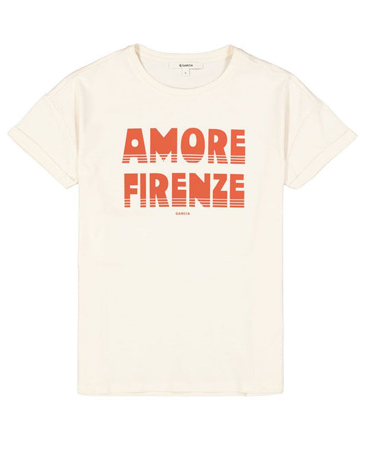 GARCIA T-Shirt mit Frontprint