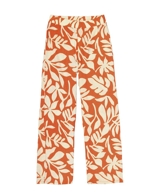 GARCIA Culotte Hose mit Blätterprint