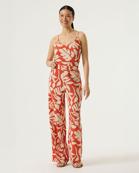 GARCIA Culotte Hose mit Blätterprint