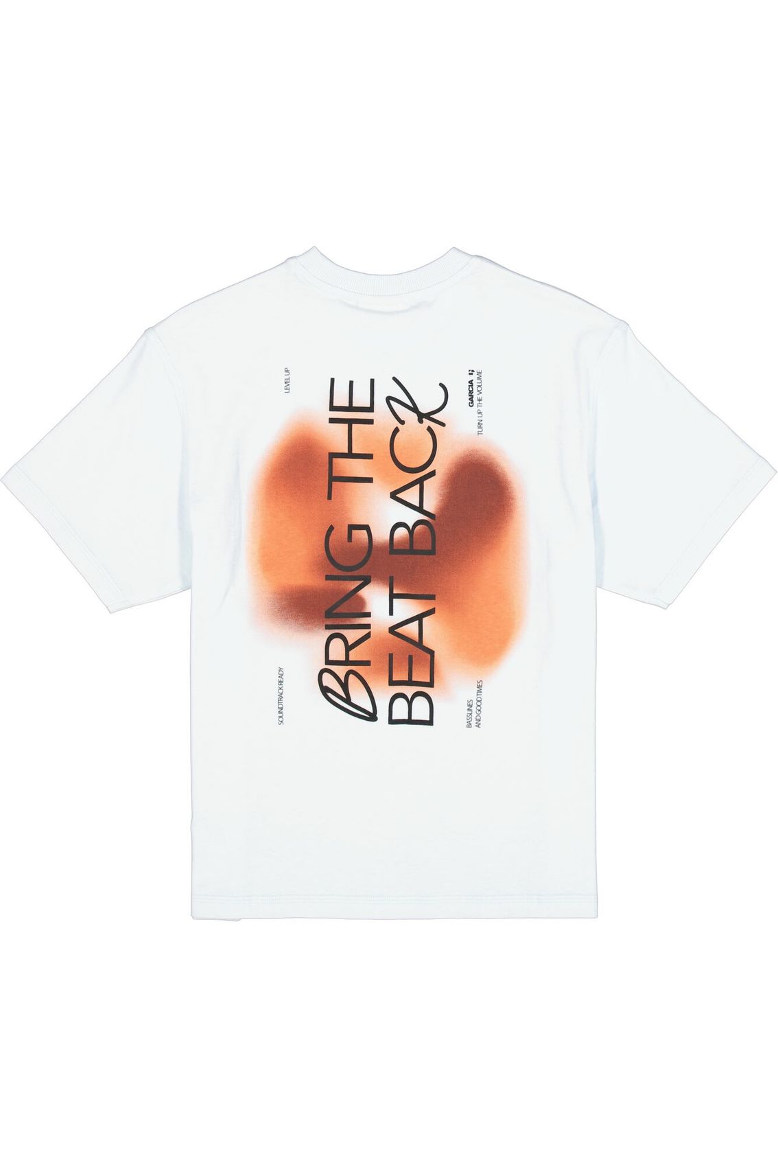 GARCIA T-Shirt mit Rückenprint