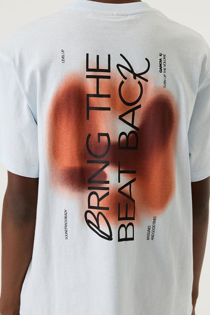 GARCIA T-Shirt mit Rückenprint