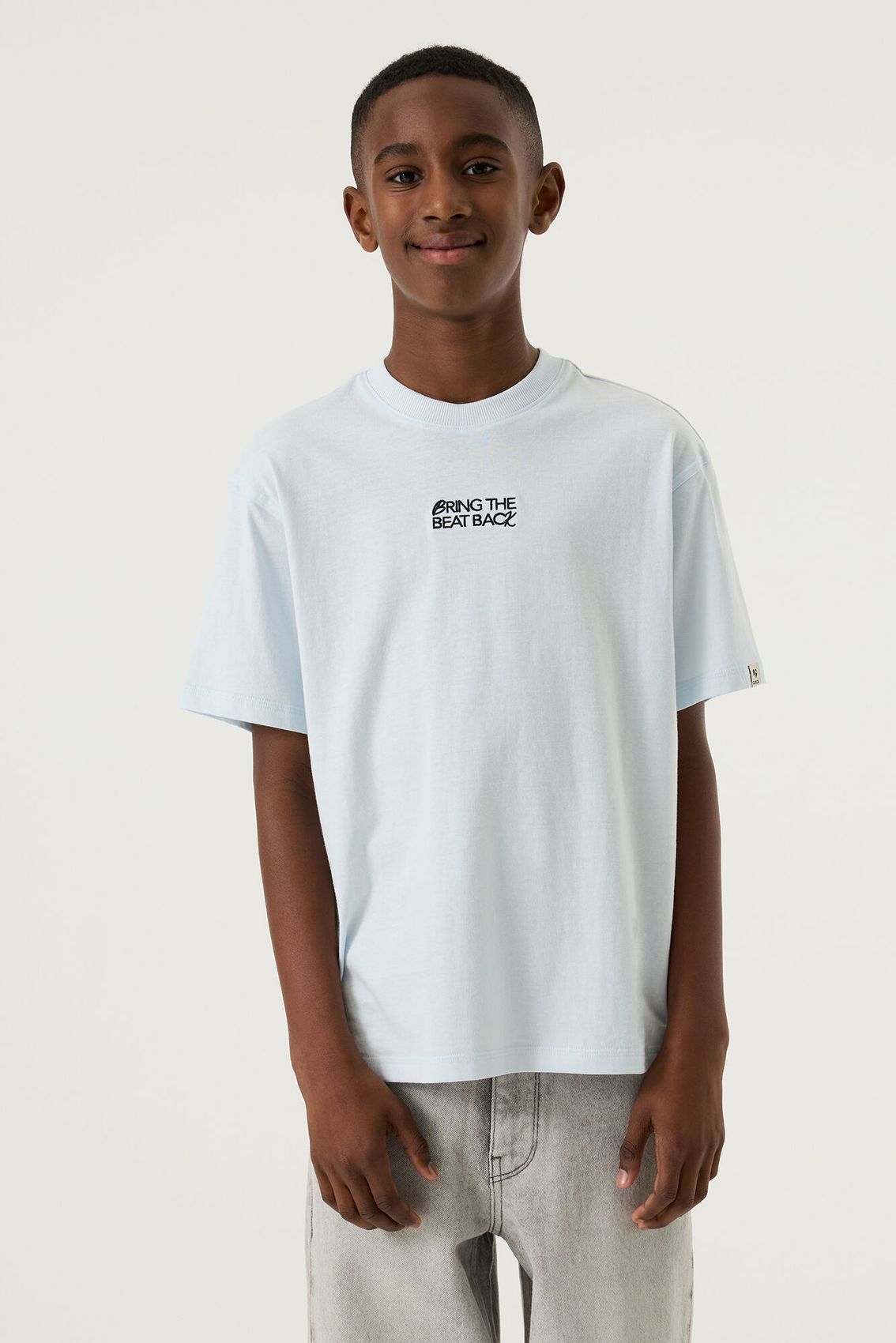 GARCIA T-Shirt mit Rückenprint