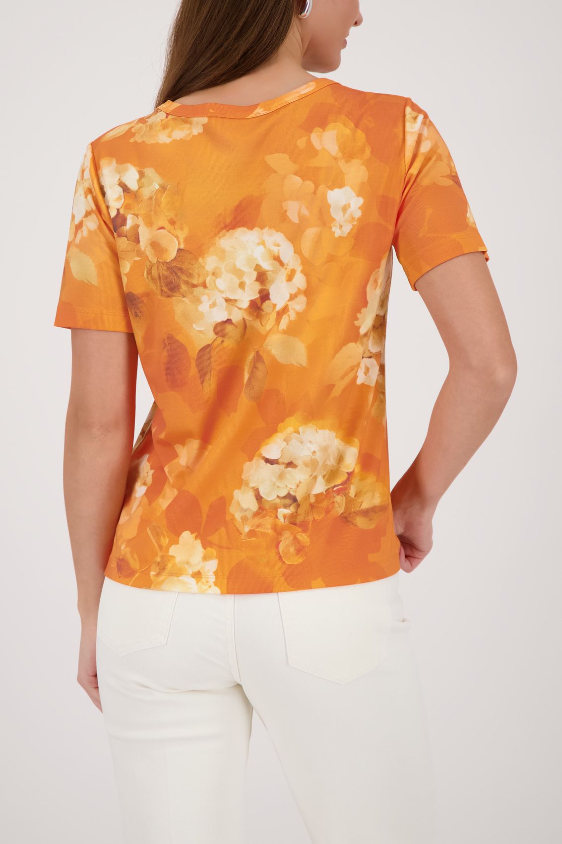 MONARI T-Shirt, aperitif gemustert
