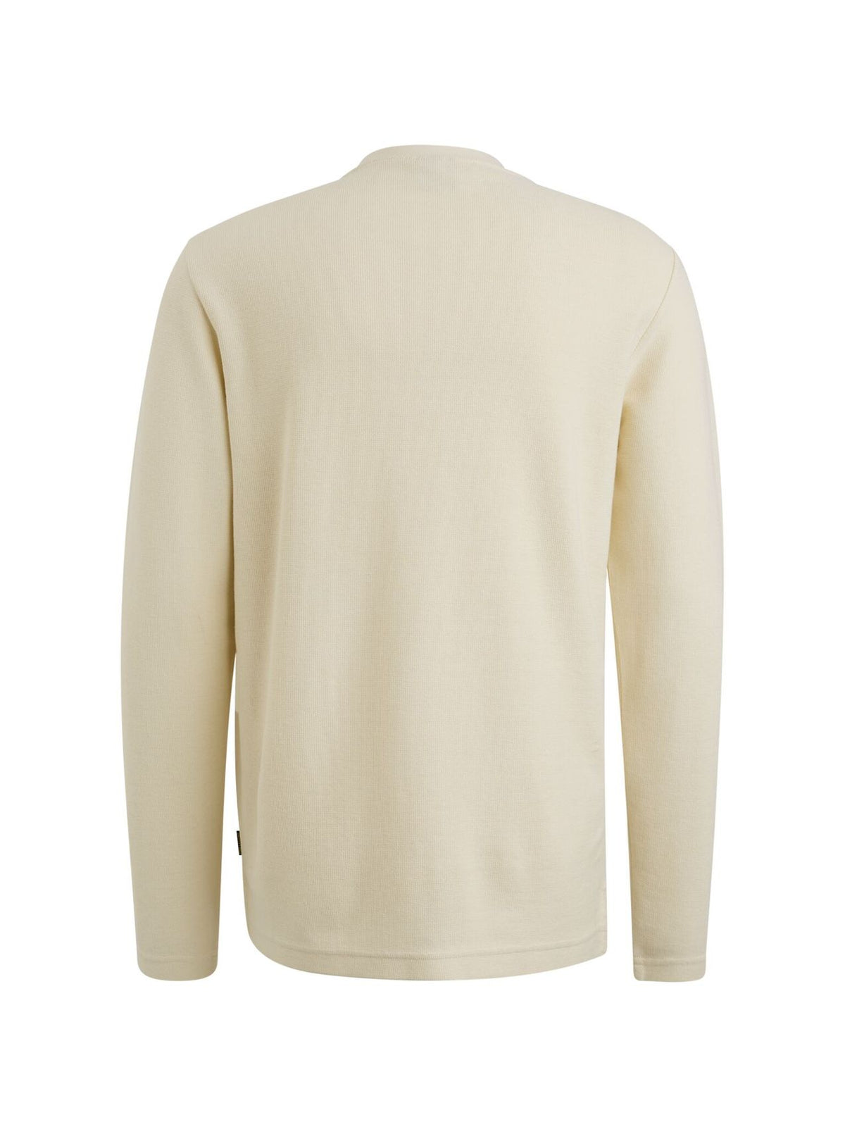 PME PME LEGEND Long sleeve r-neck structured pique gd
