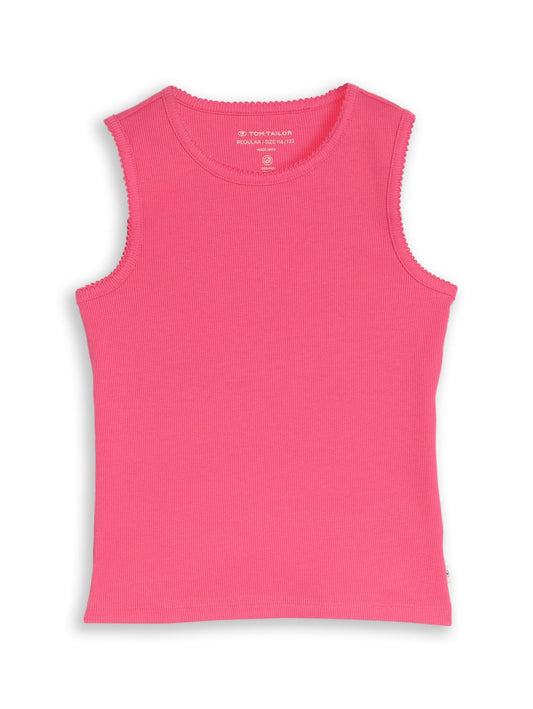 TOM TAILOR Basic Ripp Top 92 98