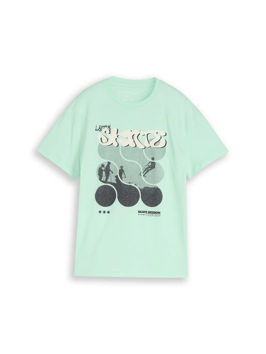 TOM TAILOR Oversize T-Shirt mit Print