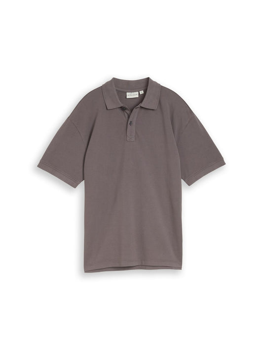 TOM TAILOR Oversize Piqué Poloshirt