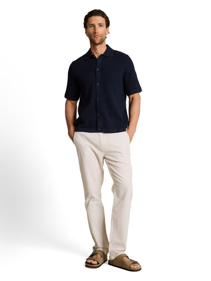 TOM TAILOR Strickjacke mit Polokragen
