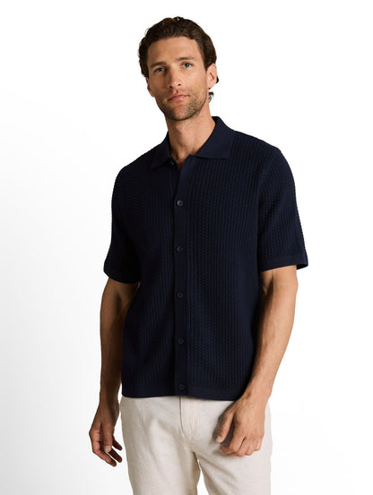 TOM TAILOR Strickjacke mit Polokragen