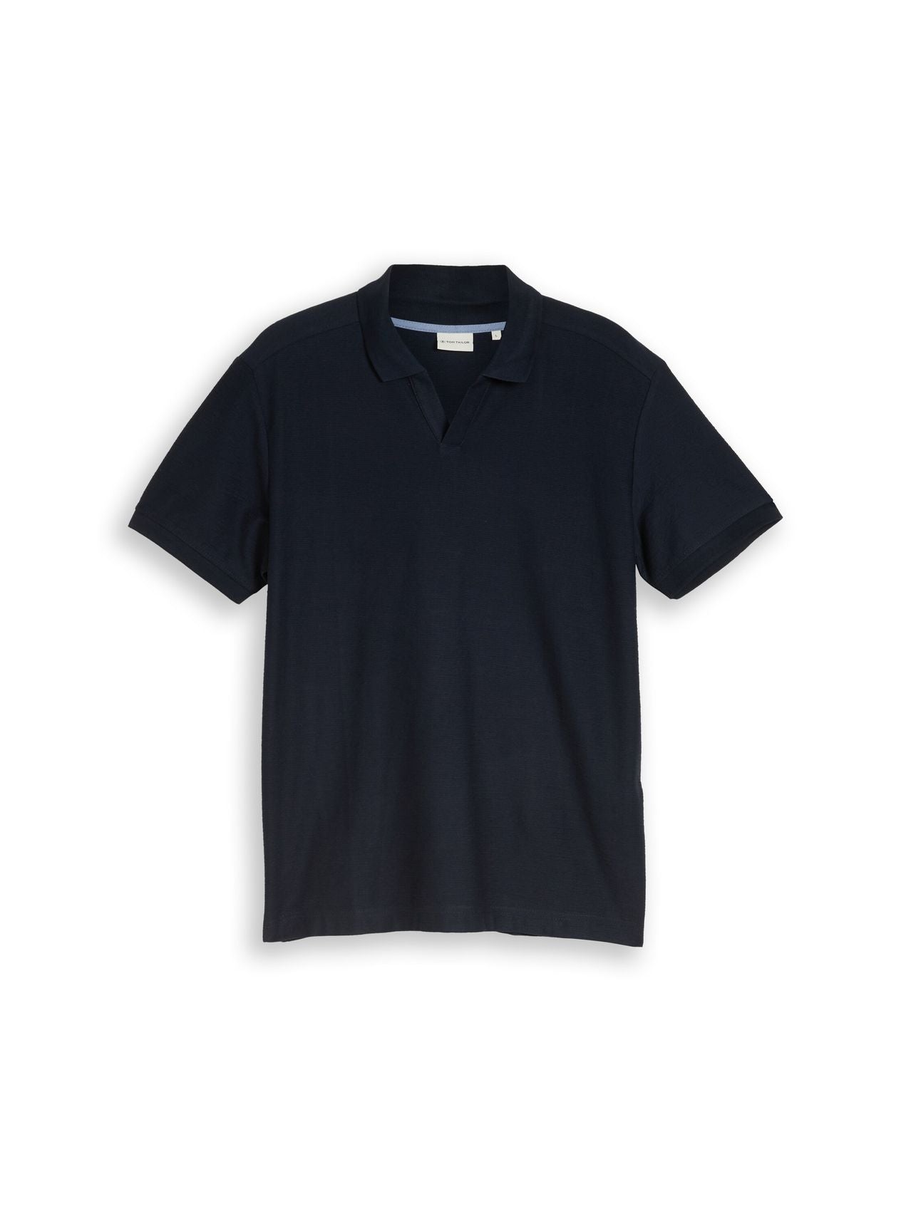 TOM TAILOR Poloshirt mit Ottoman-Struktur M