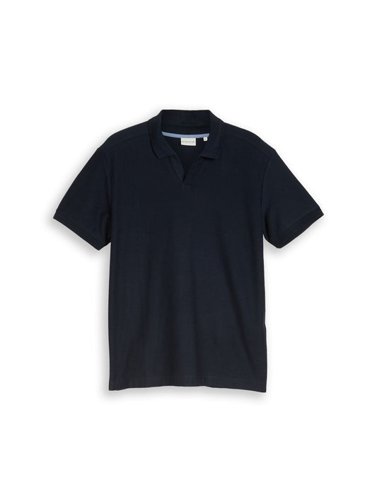 TOM TAILOR Poloshirt mit Ottoman-Struktur