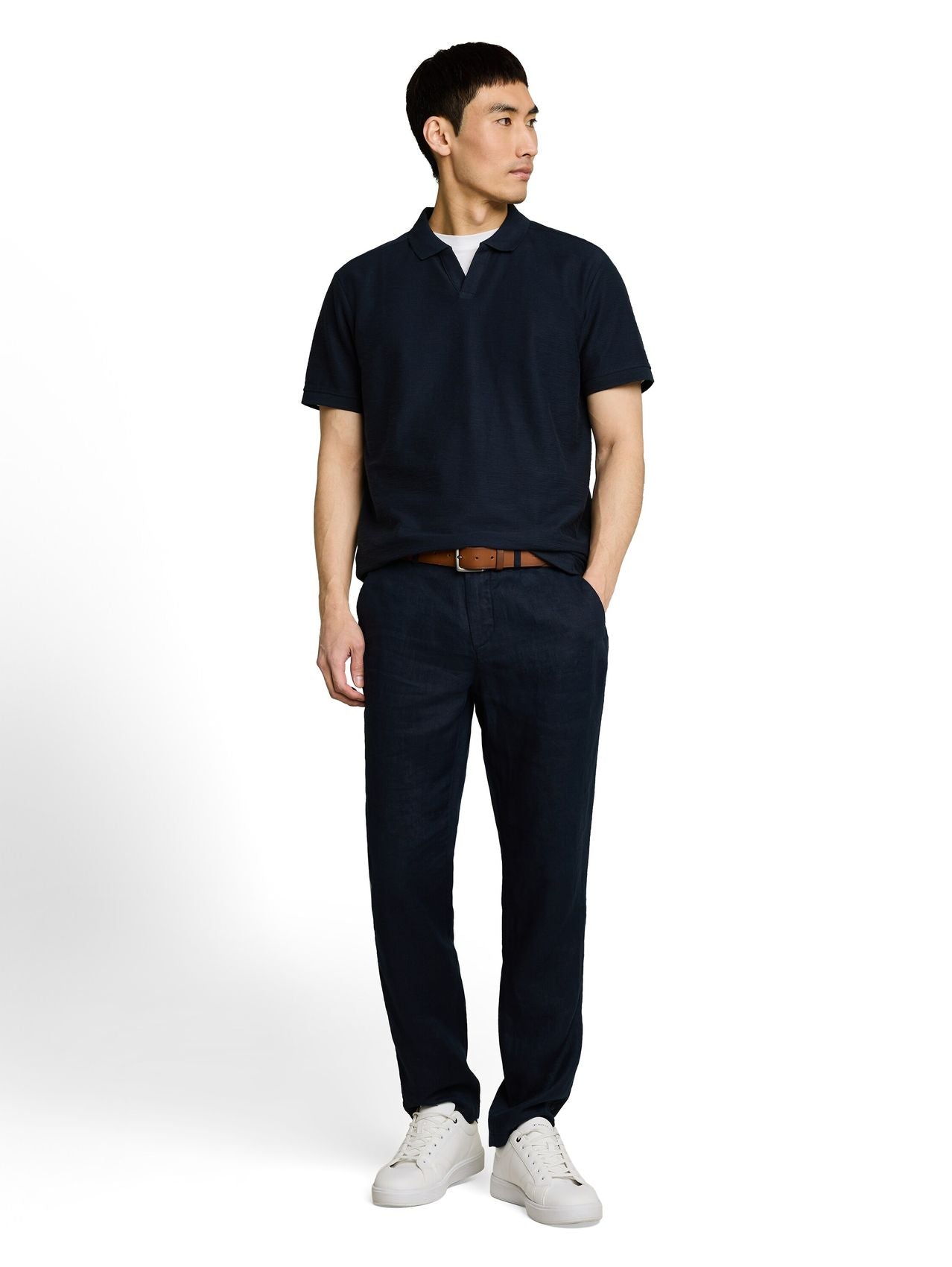 TOM TAILOR Poloshirt mit Ottoman-Struktur