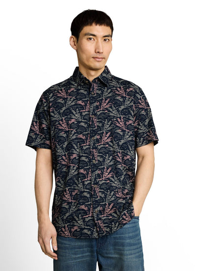 TOM TAILOR Regular Fit Kurzarmhemd mit Muster