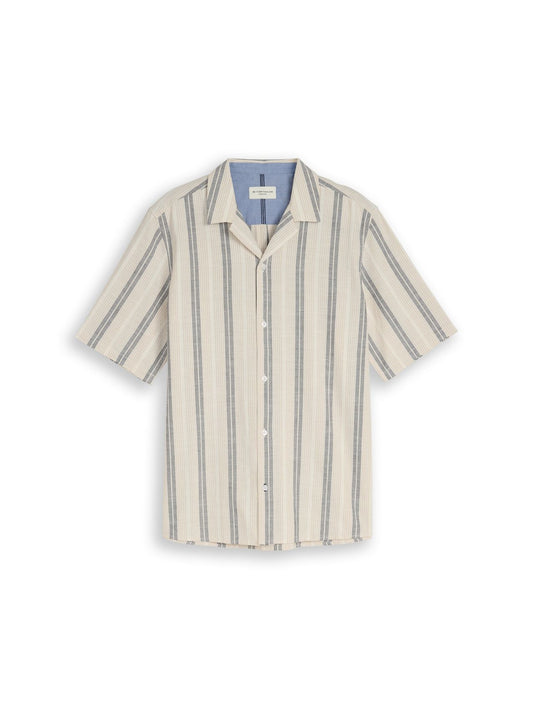 TOM TAILOR Comfort Fit Kurzarmhemd mit Streifen